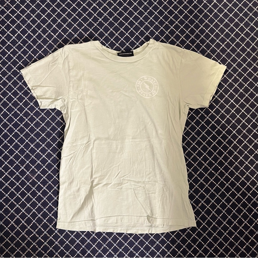 Tiny Whales Checker Tee